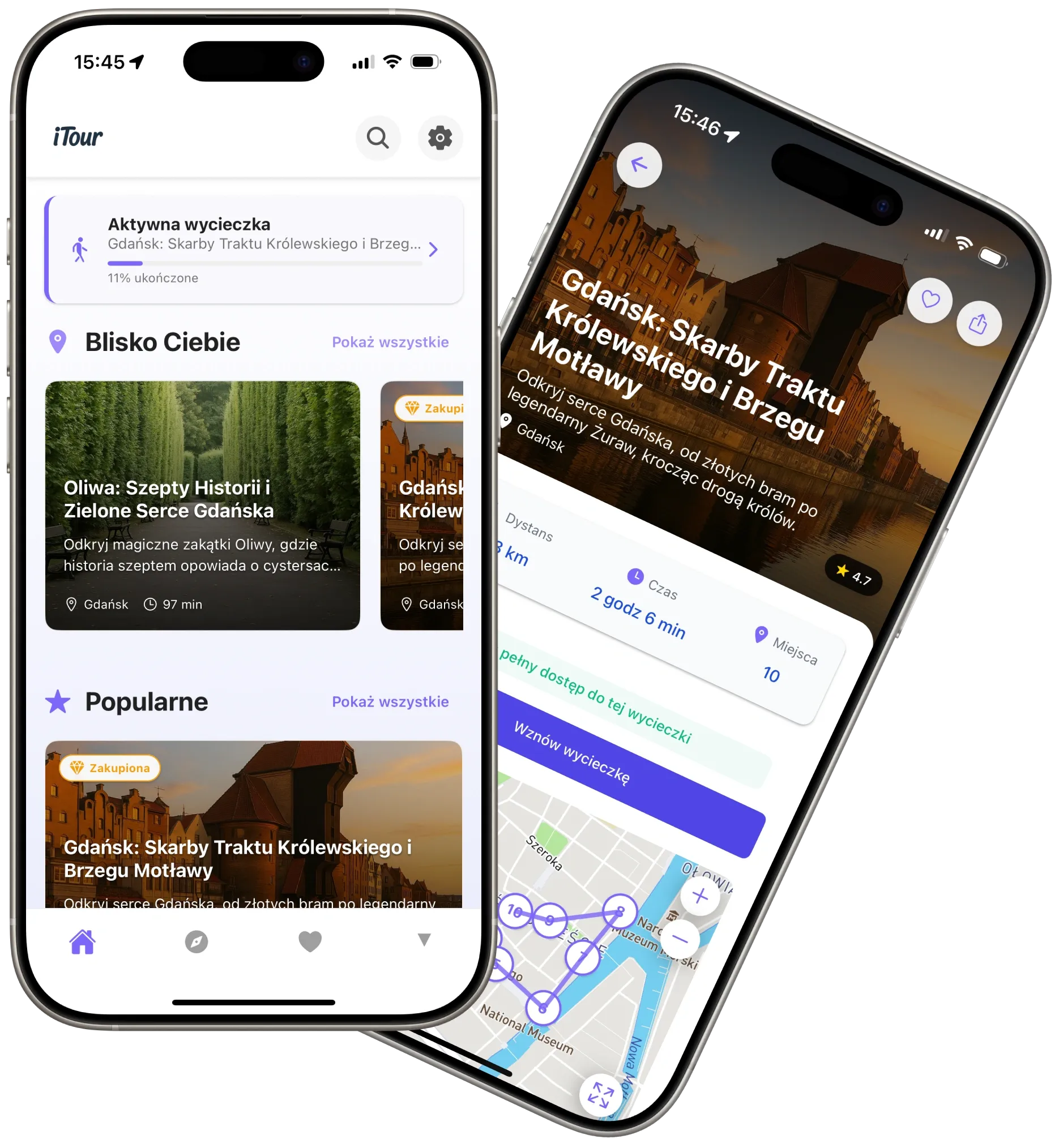 iTour app preview